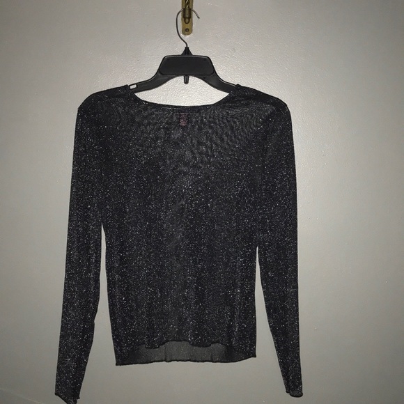 Victoria secret, sparkly, see through blouse - Picture 2 of 3